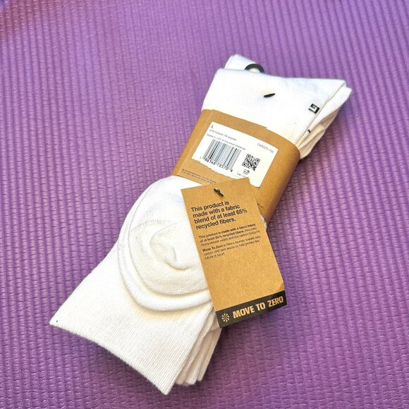 Nike Everyday Men's Size 8-12 L Cushion 3 Pairs Crew White Swoosh Retro Athletic - Picture 6 of 6